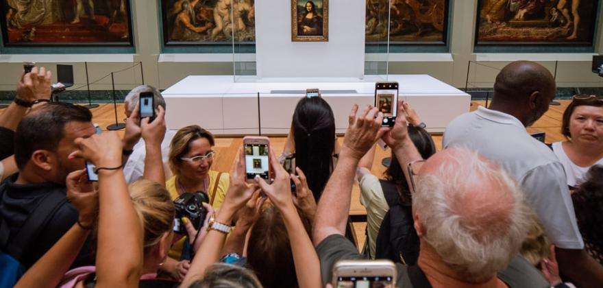 A major event; the Leonardo da Vinci exhibition at the Louvre