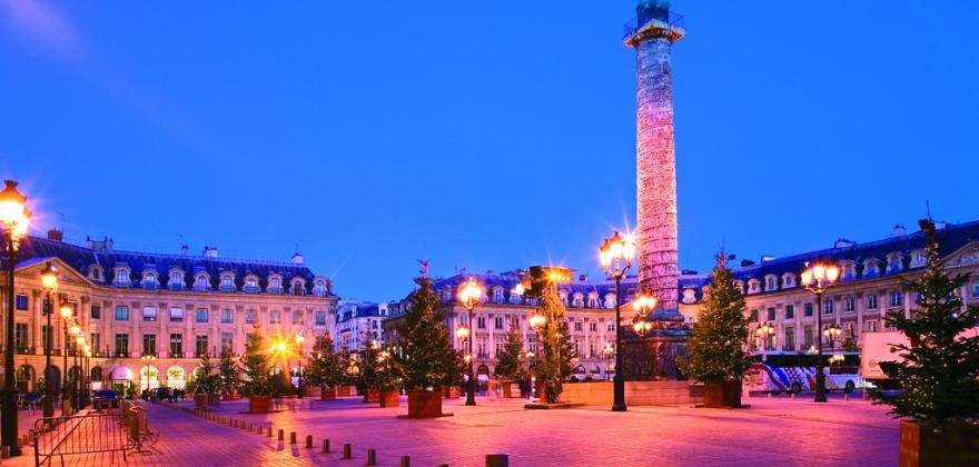 The sparkling magic of the Place Vendôme